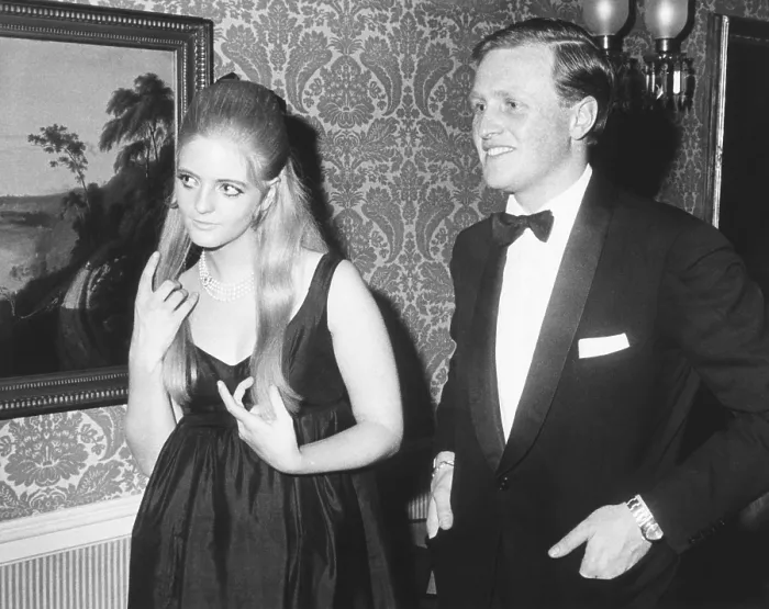 Framed Print : Winston Churchill II and his sister, Arabella, at a NYC party honoring their grandfather. Oct. 19, 1967 Framed Print : Winston Churchill II and his sister, Arabella, at a NYC party honoring their grandfather. Oct. 19, 1967