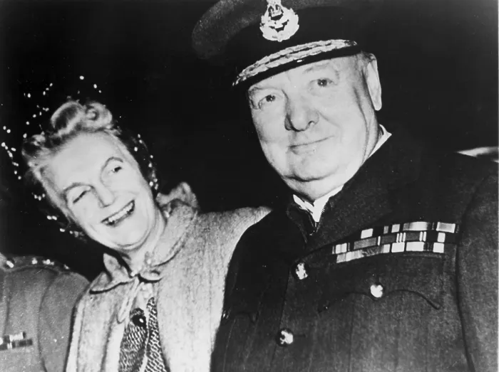 Framed Print : Winston Churchill with wife Clementine, undated photo. Courtesy: CSU Archives / Everett Collection Framed Print : Winston Churchill with wife Clementine, undated photo. Courtesy: CSU Archives / Everett Collection