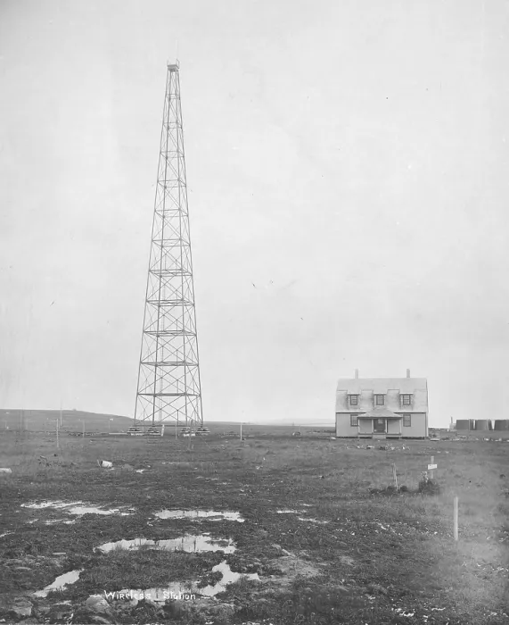 Framed Print : Wireless station, Nome, Alaska, photograph by Lomen Brothers, 1916 Framed Print : Wireless station, Nome, Alaska, photograph by Lomen Brothers, 1916