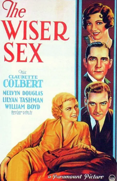Framed Print : THE WISER SEX, from top on US poster art: Claudette Colbert, William Stage Boyd, Melvyn Douglas, Lilyan Tashman, 1932 Framed Print : THE WISER SEX, from top on US poster art: Claudette Colbert, William Stage Boyd, Melvyn Douglas, Lilyan Tashman, 1932