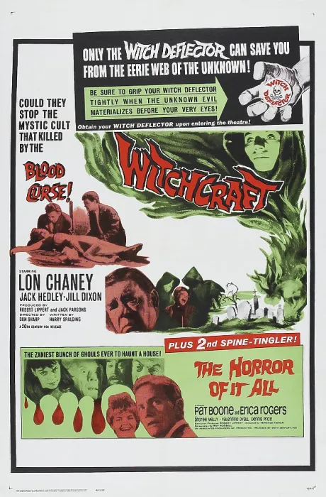 Framed Print : WITCHCRAFT, 1964, THE HORROR OF IT ALL, 1963, US poster. TM and Copyright 20th Century-Fox Film Corp. / courtesy Everett Collection