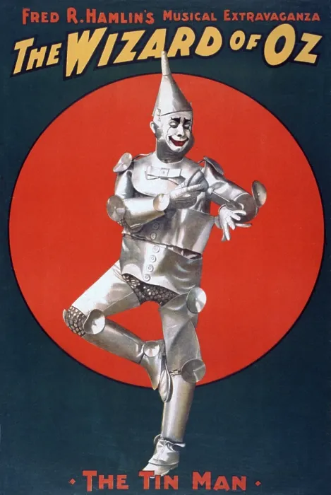 Framed Print : THE WIZARD OF OZ, the first stage adaptation of Frank Baum's book, opened in 1902. It was produced by Baum and illustrator Denslow, with music by Paul Tietjens. 1903 poster