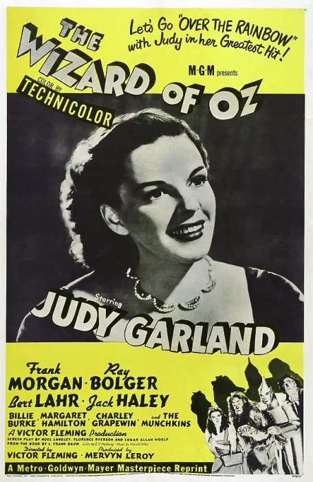 Framed Print : THE WIZARD OF OZ, US poster, Judy Garland (center), bottom right from left: Judy Garland, Bert Lahr, Jack Haley, Ray Bolger, 1939 Framed Print : THE WIZARD OF OZ, US poster, Judy Garland (center), bottom right from left: Judy Garland, Bert Lahr, Jack Haley, Ray Bolger, 1939