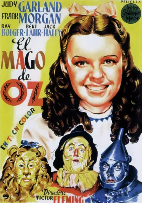 Framed Print : THE WIZARD OF OZ, (Spanish movie poster), Judy Garland, 1939