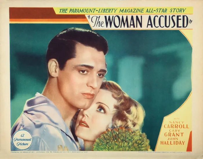 Framed Print : THE WOMAN ACCUSED, lobbycard, from left: Cary Grant, Nancy Carroll, 1933 Framed Print : THE WOMAN ACCUSED, lobbycard, from left: Cary Grant, Nancy Carroll, 1933