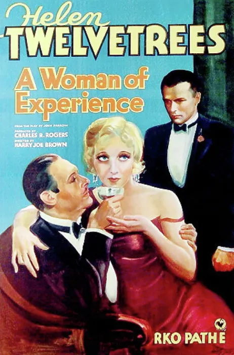 Framed Print : A WOMAN OF EXPERIENCE, from left on US poster art: Lew Cody, Helen Twelvetrees, William Bakewell, 1931