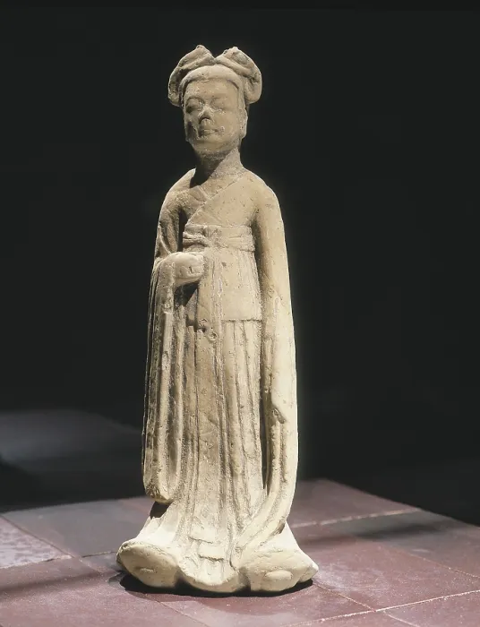Framed Print : Woman Figure. 581 - 618. Servant. Chinese art. Sui period. Terra-cotta. CHINA. Beijing. Museum of History of China. Proc: CHINA. Wuhan. - J Framed Print : Woman Figure. 581 - 618. Servant. Chinese art. Sui period. Terra-cotta. CHINA. Beijing. Museum of History of China. Proc: CHINA. Wuhan. - J