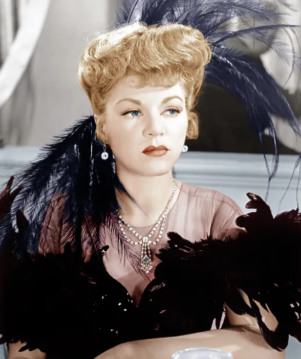Framed Print : THE WOMAN OF THE TOWN, Claire Trevor, 1943