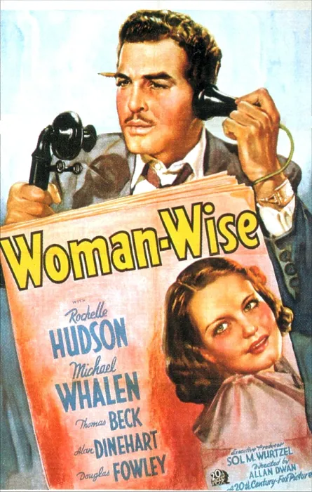 Framed Print : WOMAN-WISE, US poster, from top: Michael Whalen, Rochelle Hudson, 1937. 20th Century Fox, TM & Copyright / Courtesy: Everett Collection Framed Print : WOMAN-WISE, US poster, from top: Michael Whalen, Rochelle Hudson, 1937. 20th Century Fox, TM & Copyright / Courtesy: Everett Collection