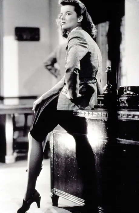 Framed Print : WOMAN OF THE YEAR, Katharine Hepburn, 1942