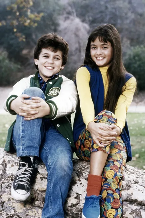 Framed Print : THE WONDER YEARS, from left, Fred Savage, Danica McKellar, (1989), 1988-93