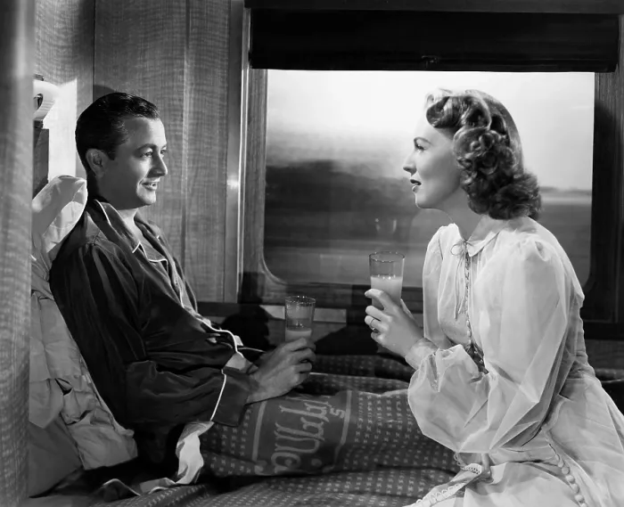 Framed Print : THEY WON'T BELIEVE ME, from left, Robert Young, Rita Johnson, 1947