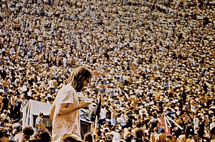 Framed Print : WOODSTOCK, 1970