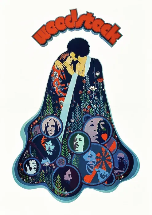 Framed Print : WOODSTOCK, poster, 1970