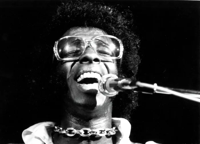 Framed Print : WOODSTOCK, Sly Stone of Sly and the Family Stone, 1970, performance at music concert Framed Print : WOODSTOCK, Sly Stone of Sly and the Family Stone, 1970, performance at music concert