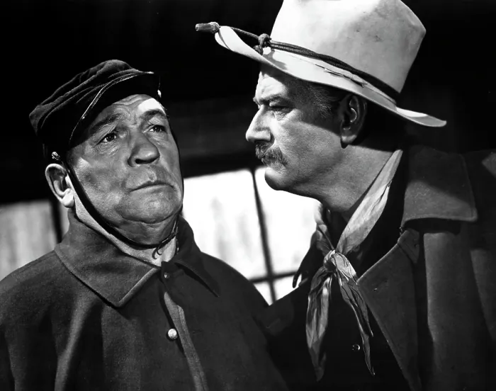 Framed Print : SHE WORE A YELLOW RIBBON, Victor McLaglen, John Wayne, 1949