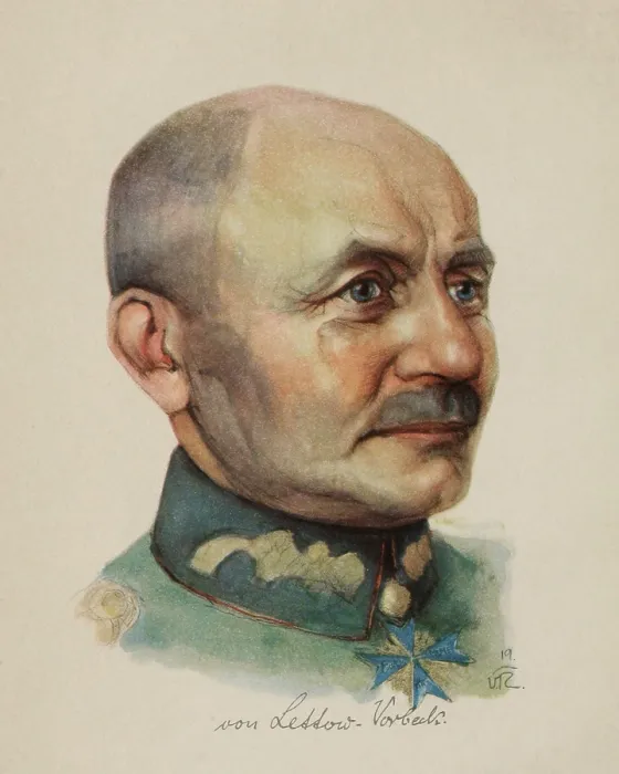 Framed Print : World War 1 in Africa. Paul Emil von Lettow-Vorbeck was commander German East Africa forces in World War 1 campaign
