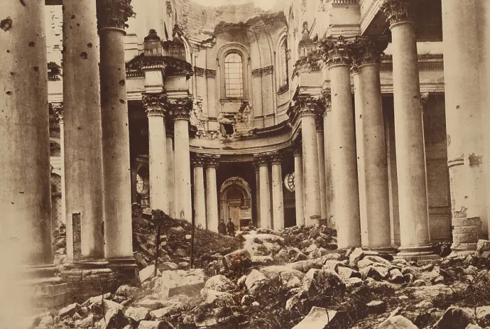 Framed Print : World War 1. Battle of Arras (April 9-12, 1917). The ruins of the Cathedral of Arras, after the battles of April-May 1917. (BSLOC_2013_1_142) Framed Print : World War 1. Battle of Arras (April 9-12, 1917). The ruins of the Cathedral of Arras, after the battles of April-May 1917. (BSLOC_2013_1_142)