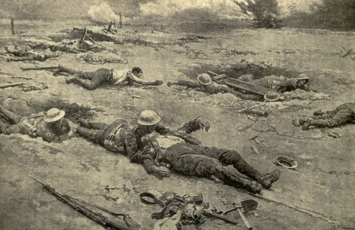 Framed Print : World War 1. R.A.M.C. (Royal Army Medical Corps) bringing in the wounded from No Man's land after a battle. In many cases, rescue of the wounded could only be done at night Framed Print : World War 1. R.A.M.C. (Royal Army Medical Corps) bringing in the wounded from No Man's land after a battle. In many cases, rescue of the wounded could only be done at night