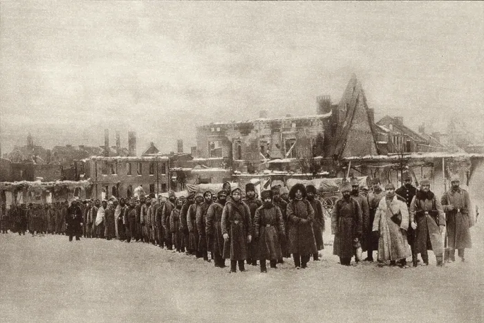 Framed Print : World War 1. Russian prisoners captured at the Second Battle of Mazuruan Lakes, Feb. 7 -22, 1915 Framed Print : World War 1. Russian prisoners captured at the Second Battle of Mazuruan Lakes, Feb. 7 -22, 1915