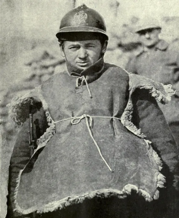 Framed Print : World War 1. Serbian infantry man with his winter uniform supplemented by a sheepskin vest. 1914-18 Framed Print : World War 1. Serbian infantry man with his winter uniform supplemented by a sheepskin vest. 1914-18