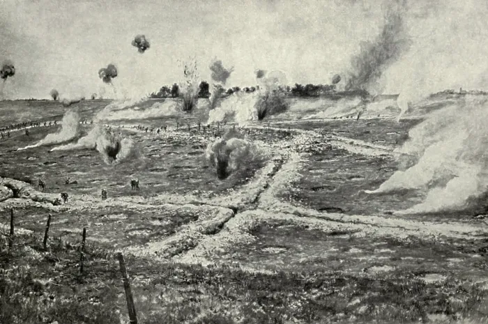 Framed Print : World War 1. Somme Offensive. Falfemont Farm was a German strongpoint captured by the British during the Battle of Guillemont (Sept. 3-6, 1916) Framed Print : World War 1. Somme Offensive. Falfemont Farm was a German strongpoint captured by the British during the Battle of Guillemont (Sept. 3-6, 1916)