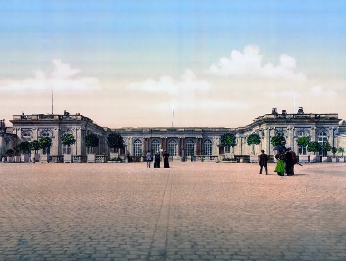 Framed Print : World War I. Palace of the Grand Trianon, Versailles, France. Photochrom ca. 1900
