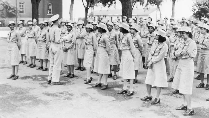 Framed Print : World War II. Women's Army Auxiliary Corps was established in 1941, prior to U.S. entry into World War 2
