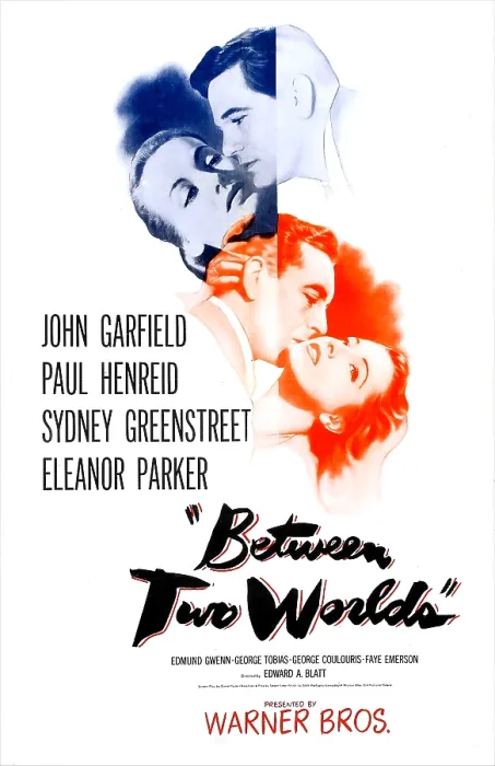 Framed Print : BETWEEN TWO WORLDS, US poster, Paul Henreid, Faye Emerson, John Garfield, Eleanor Parker, 1944