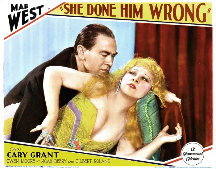 Framed Print : SHE DONE HIM WRONG, from left, Owen Moore, Mae West, 1933 Framed Print : SHE DONE HIM WRONG, from left, Owen Moore, Mae West, 1933