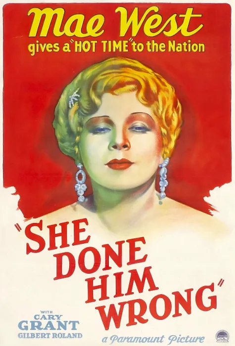 Framed Print : SHE DONE HIM WRONG, Mae West, 1933 Framed Print : SHE DONE HIM WRONG, Mae West, 1933