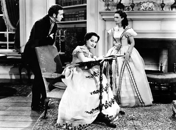 Framed Print : WUTHERING HEIGHTS, David Niven, Merle Oberon, Geraldine Fitzgerald, 1939