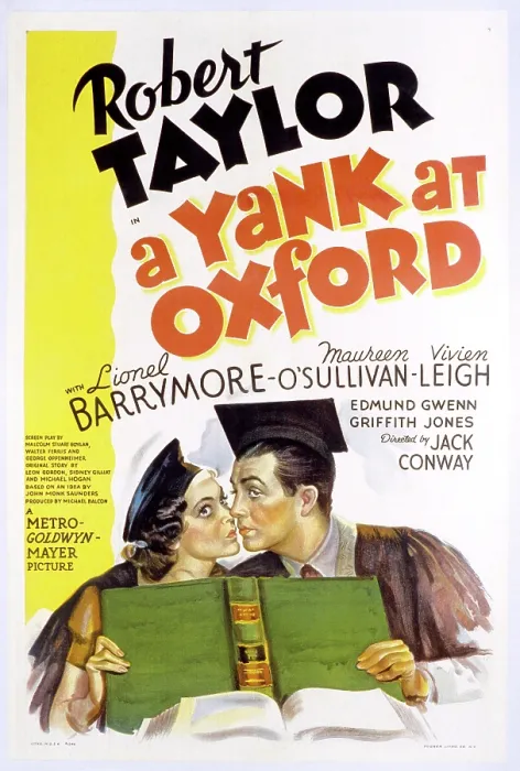 Framed Print : A YANK AT OXFORD, Maureen O'Sullivan, Robert Taylor, 1938