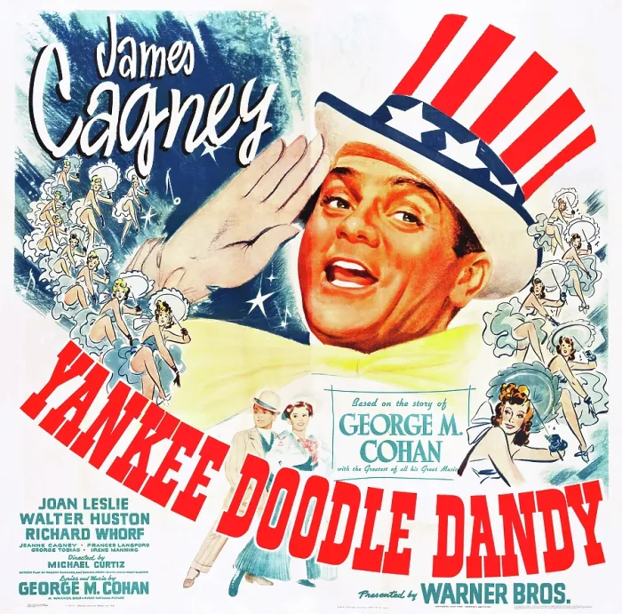 Framed Print : YANKEE DOODLE DANDY, US poster, James Cagney, 1942