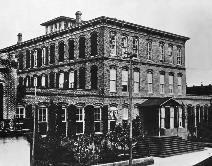 Framed Print : The Ybor Cigar Factory. Tampa, FL. 1902