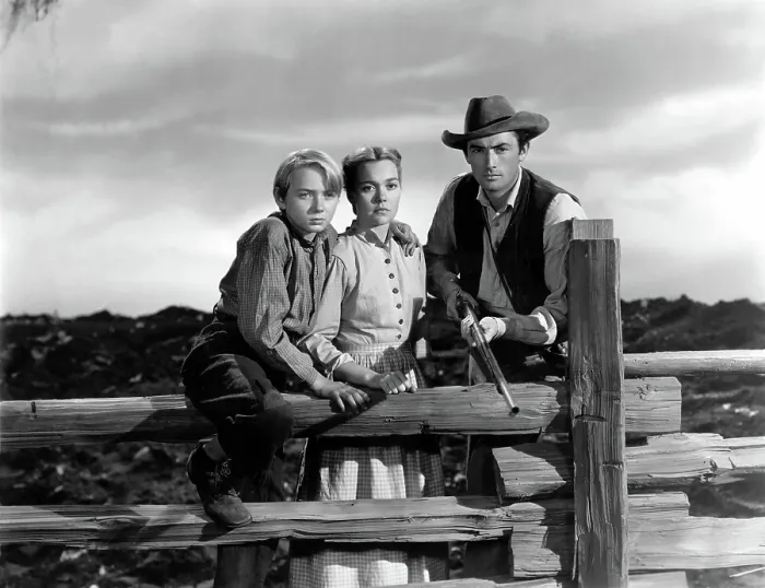 Framed Print : THE YEARLING, Claude Jarman Jr. Jane Wyman, Gregory Peck, 1946