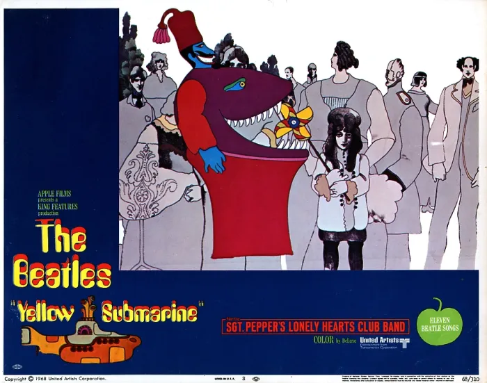 Framed Print : YELLOW SUBMARINE, The Beatles, 1968 Framed Print : YELLOW SUBMARINE, The Beatles, 1968