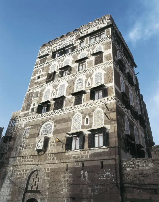 Framed Print : YEMEN. SANA'A. Sana. Yemeni adobe architecture. AISA / Everett Collection**US SALES ONLY**
