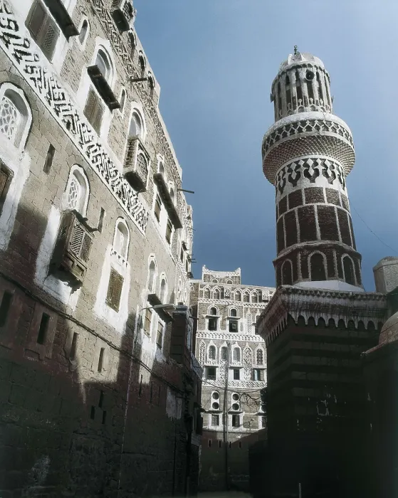 Framed Print : YEMEN. SANA'A. Sana. Yemeni adobe architecture. AISA / Everett Collection**US SALES ONLY**