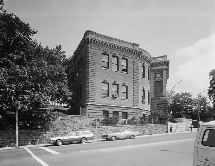 Framed Print : Yonkers Public Library, ca. 1980. Northwest Wing. Nepperhan Avenue & South Broadway. Westchester County, New York. (BSLOC_2015_11_3) Framed Print : Yonkers Public Library, ca. 1980. Northwest Wing. Nepperhan Avenue & South Broadway. Westchester County, New York. (BSLOC_2015_11_3)