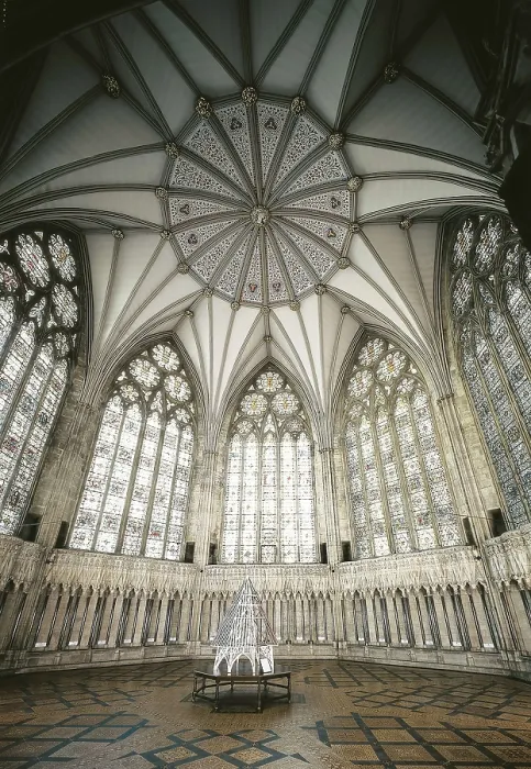 Framed Print : York Minster. 1230-1338. UNITED KINGDOM. York. Cathedral. Chapter House (1260-1286). Gothic art. Architecture. AISA / Everett Collection**US SALES ONLY** Framed Print : York Minster. 1230-1338. UNITED KINGDOM. York. Cathedral. Chapter House (1260-1286). Gothic art. Architecture. AISA / Everett Collection**US SALES ONLY**