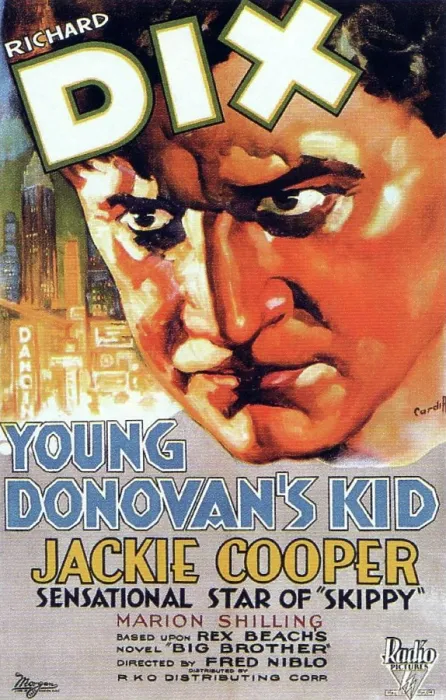 Framed Print : YOUNG DONOVAN'S KID, Richard Dix on US poster art, 1931 Framed Print : YOUNG DONOVAN'S KID, Richard Dix on US poster art, 1931