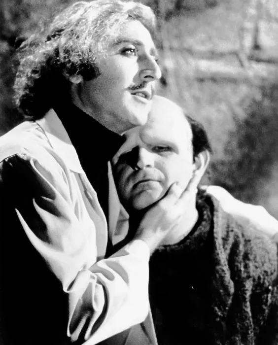 Framed Print : YOUNG FRANKENSTEIN, from left, Gene Wilder, Peter Boyle, 1974, TM & Copyright 20th Century Fox Film Corp. / courtesy Everett Collection Framed Print : YOUNG FRANKENSTEIN, from left, Gene Wilder, Peter Boyle, 1974, TM & Copyright 20th Century Fox Film Corp. / courtesy Everett Collection