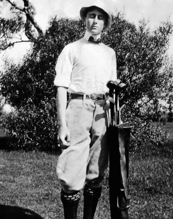 Framed Print : Young Franklin Roosevelt at on a golf course at age 17. Ca. 1899. (CSU_ALPHA_144) CSU Archives / Everett Collection 1899. (CSU_ALPHA_144) CSU Archives / Everett Collection 1899