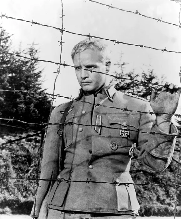 Framed Print : THE YOUNG LIONS, Marlon Brando, 1958, TM & Copyright (c) 20th Century Fox Film Corp. All rights reserved