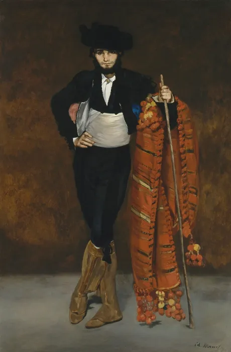 Framed Print : Young Man in the Costume of a Majo, by Edouard Manet, 1863, French impressionist oil painting Framed Print : Young Man in the Costume of a Majo, by Edouard Manet, 1863, French impressionist oil painting