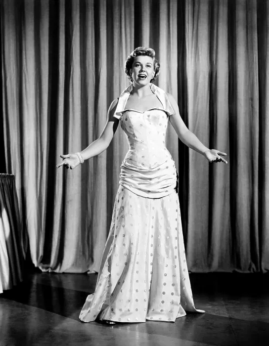 Framed Print : YOUNG MAN WITH A HORN, Doris Day, in a gown by Milo Anderson, 1950 Framed Print : YOUNG MAN WITH A HORN, Doris Day, in a gown by Milo Anderson, 1950