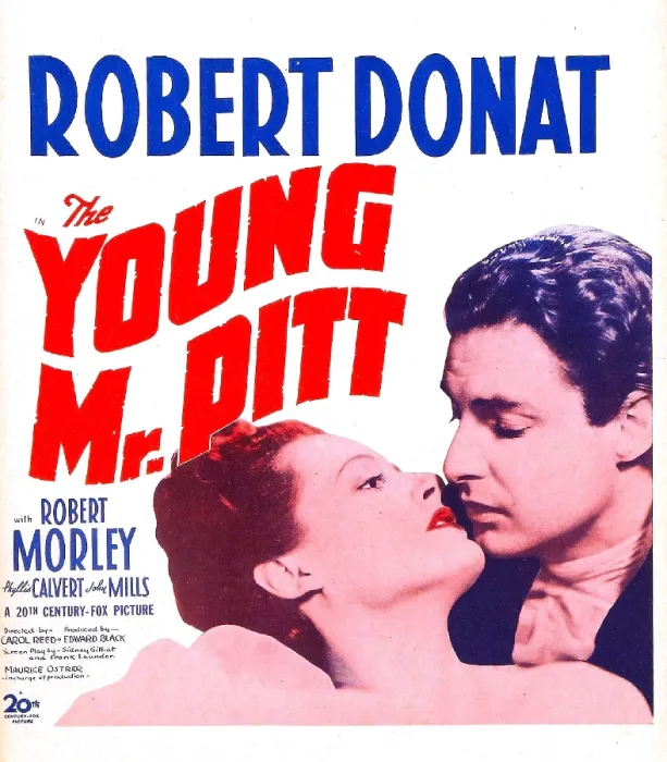 Framed Print : THE YOUNG MR. PITT, US poster, Phyllis Calvert, Robert Donat, 1942. TM & copyright 20th Century Fox Film Corp. All rights reserved / courtesy Everett Collection