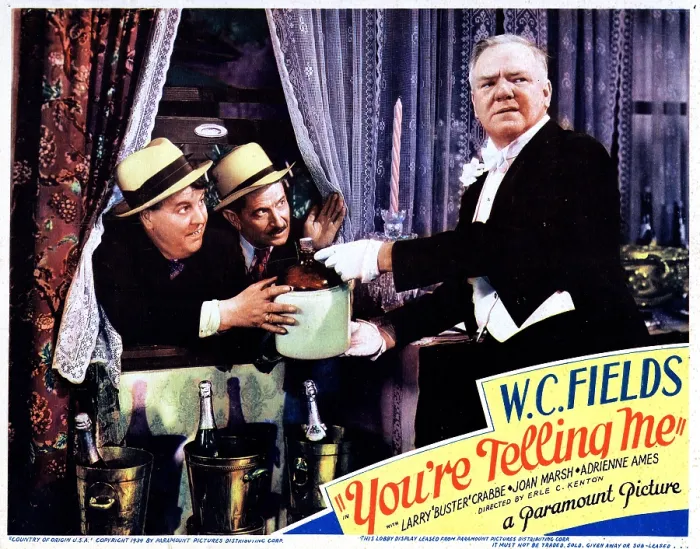 Framed Print : YOU'RE TELLING ME!, W.C. Fields, 1934