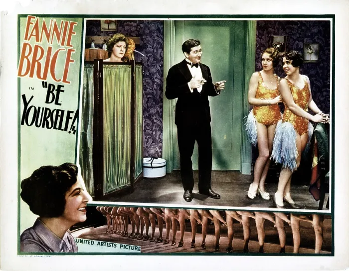 Framed Print : BE YOURSELF!, from left, Fanny Brice, Harry Green, Rita Flynn, Marjorie Kane, 1930